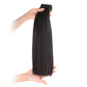 100 por ciento malayo doble dibujar humano recto cutícula alineada del pelo de <span class=keywords><strong>la</strong></span> trama de <span class=keywords><strong>la</strong></span> máquina - Product Image 1
