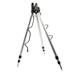 Support de pêche à la <span class=keywords><strong>carpe</strong></span> en aluminium réglable en deux sections de 50 cm, trépied, porte-canne - Product Image 5