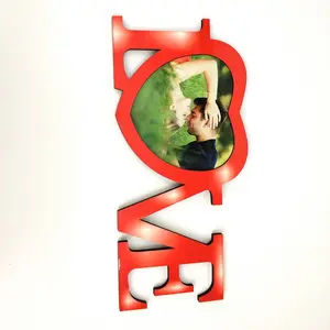 sublimation love photo frames