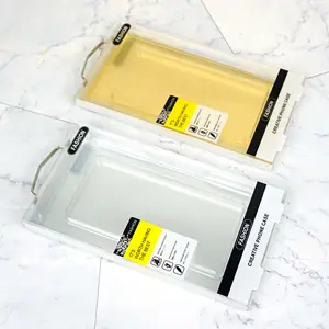Handy Fällen Kunststoff PVC Box für iPhone XR XS MAX fall