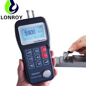 Digital Ultrasonic Thickness Gauge Meter Tester/Ultrasonik Logam Alat Ukur Ketebalan