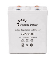 Fortune Power NP300-2 VRLA Tubular LiFePO4 OPZV Baterai Super Tahan Lama 2V 6V 300Ah 600Ah 1000Ah Bersertifikat CE ISO 5 Tahun
