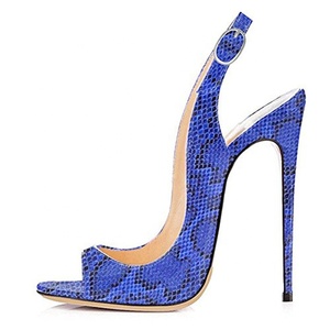 <span class=keywords><strong>Sandali</strong></span> <span class=keywords><strong>Donna</strong></span> con Tacco Alto alla Moda, Scarpe Eleganti da Cerimonia, Sexy Peep Toe con Cinturino Posteriore, Tacchi a Spillo - Product Image 4