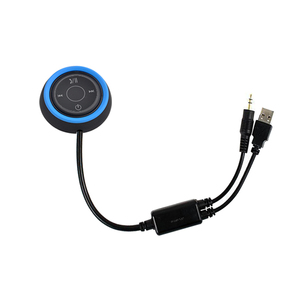 Nouveau! <span class=keywords><strong>Bluetooth</strong></span> stéréo adaptateur câble autoradio prise mains libres <span class=keywords><strong>bluetooth</strong></span> <span class=keywords><strong>voiture</strong></span> avec HFP A2DP - Product Image 1