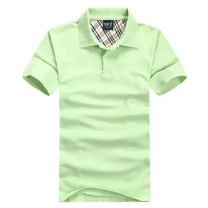 Çin toptan özel erkek kısa kollu gerçek polo t shirt