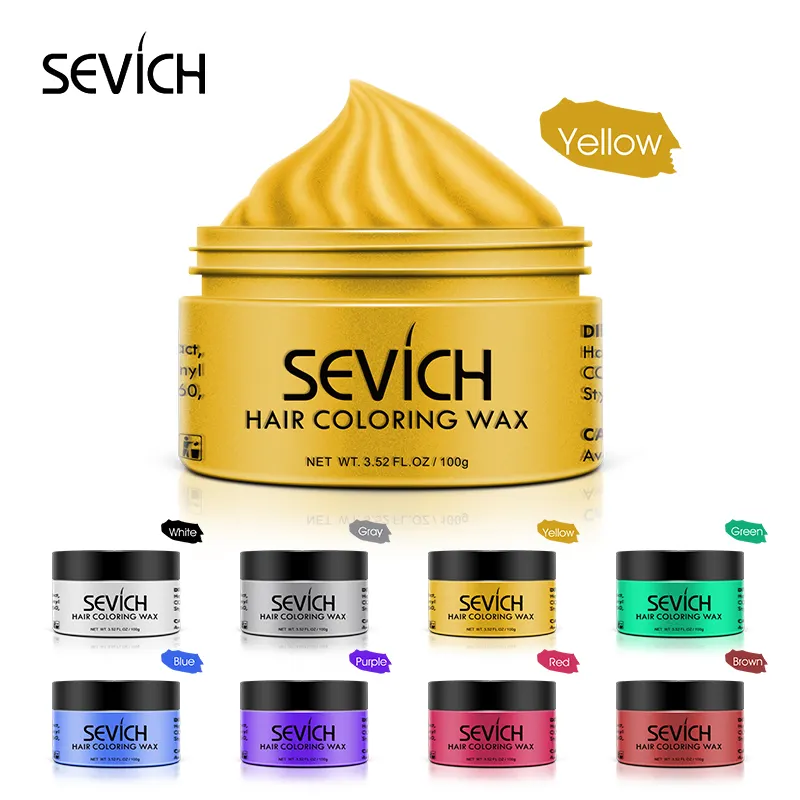 Factory Wholesale Fashion Barber Products Hair Coloring Wax for Hair Style Hold