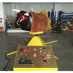 <span class=keywords><strong>Taureau</strong></span> mécanique <span class=keywords><strong>gonflable</strong></span> d'extérieur pour adultes, machine de rodéo en bâche PVC, diamètre 5 mètres, capacité 350 kg, divertissement - Product Image 2