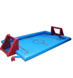 Campo de fútbol inflable del jabón del fútbol del nuevo juego interior del deporte de la venta caliente para el alquiler - Product Image 1