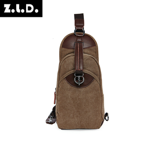 Color sólido barato bolsos de hombro al aire libre para hombre pequeño de hombro bolsas de <span class=keywords><strong>viaje</strong></span> bolsa - Product Image 2