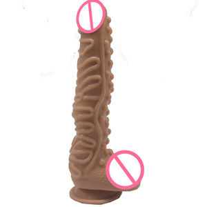 FAAK26.5cm Drop Verzending Gebogen <span class=keywords><strong>Dildo</strong></span> Vrouwen Sex Erotische Toys Sex Adult <span class=keywords><strong>Dildo</strong></span> <span class=keywords><strong>Silicone</strong></span> Rubber Penis Juguetes Sexuales <span class=keywords><strong>Dildo</strong></span> Oem - Product Image 2