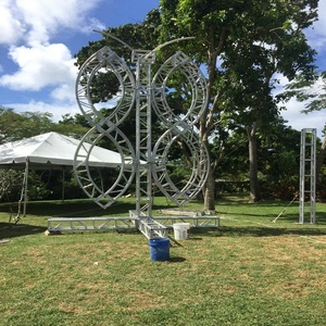 Nhôm Giai Đoạn Nhỏ Ánh Sáng Lift Dj Thiết Bị Toàn Cầu Giai Đoạn Roof <span class=keywords><strong>Truss</strong></span> Hệ Thống Để Bán Sử Dụng Pa Hệ Thống Để Bán - Product Image 3