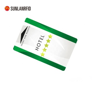 Alta Seguridad de Pvc 125 Khz T5577 Chip Rfid Hotel Departamento cerraduras de la puerta de tarjeta magnética - Product Image 1