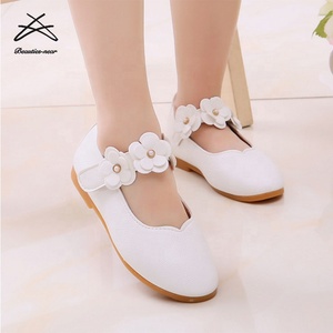 Tamaño 21-36 niños <span class=keywords><strong>Venta</strong></span> caliente barato zapatos de princesa de la moda Slip-on arco zapatos de cuero de la PU para zapatos - Product Image 4