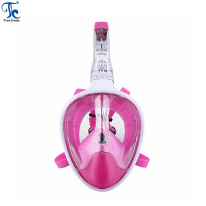 Khuyến mãi nóng bán đầy đủ mặt vui Wide Vision Silicone trẻ em lặn mặt nạ - Product Image 4