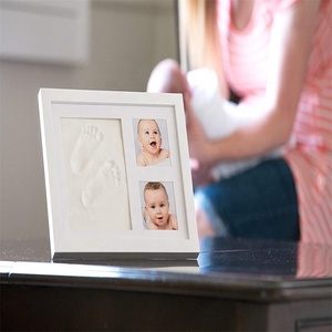 Kit d'<span class=keywords><strong>empreinte</strong></span> de main pour <span class=keywords><strong>bébé</strong></span> et <span class=keywords><strong>cadre</strong></span> de <span class=keywords><strong>photo</strong></span> d'<span class=keywords><strong>empreinte</strong></span> pour les fabricants de filles et de garçons nouveau-nés - Product Image 3