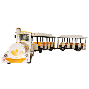 Modelo grande 42 personas de trackless <span class=keywords><strong>tren</strong></span> turístico paseos en <span class=keywords><strong>tren</strong></span> de visitas turísticas en venta - Product Image 3