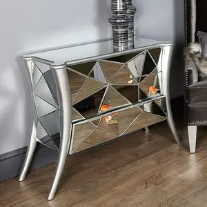 modern living room mirrored furniture shabby chic mirrored console cabinet sideboard