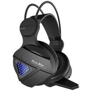 Universal en la oreja con cable juego auriculares Universal de MP3 Juegos de ordenador auriculares con micrófono