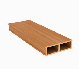 Panneau mural d'extérieur en <span class=keywords><strong>bois</strong></span> et plastique, 5 pièces, matériel de décoration, Wpc, pont, face, panneau de jardin - Product Image 2