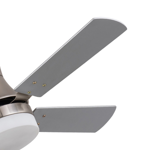<span class=keywords><strong>Ventilateur</strong></span> de plafond argenté de 52 '' à encastrer <span class=keywords><strong>avec</strong></span> <span class=keywords><strong>luminaire</strong></span> et moteur à courant alternatif pour le projet - Product Image 3