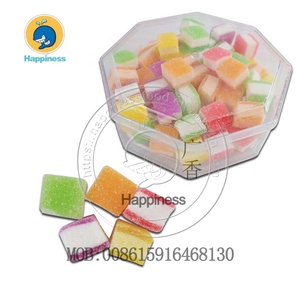 Caramelo <span class=keywords><strong>de</strong></span> goma cuadrado recubierto <span class=keywords><strong>de</strong></span> azúcar, venta al por mayor - Product Image 1