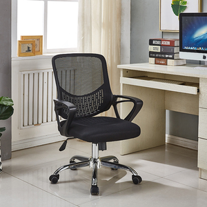 Venta wholesale modern executive office furntiure traditional with low mesh New operator lifting swivel computer desk, <span class=keywords><strong>the</strong></span> tonearm wheeled chair - Product Image 2