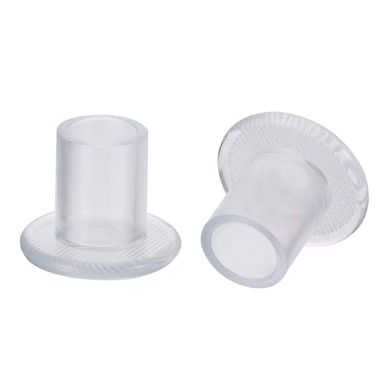 Clear Plastic Heel Protectors for heel tips protect covers