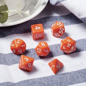 Factory Wholesale Acrylic Polyhedral DND <strong>Dice</strong> Set D4 D6 D8 D10 D12 <strong>D20</strong> D% Rpg <strong>Dice</strong> for Dungeons and Dragons - Product Image 6