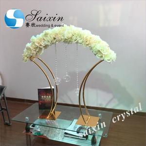 Nuovi Supporti Alti per Composizioni Floreali Bianche e Dorate per Matrimoni - Product Image 2