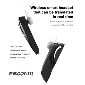 T1 Portable BT5.0 Traduction écouteur, Soutien 33 + Langues Traducteur Instantané Intelligent en Temps Réel Traduction casque - Product Image 4