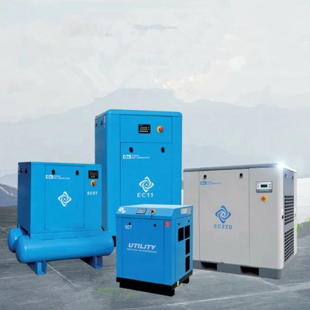 10hp Китай все в одном интегрированный Электрический винтовой воздушный компрессор, продажа в оаэ