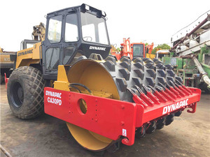 Rodillo de vibración de tambor único compactador de pie de oveja Dynapac CA30PD CA30D de precio más bajo de alta calidad a la venta - Product Image 5