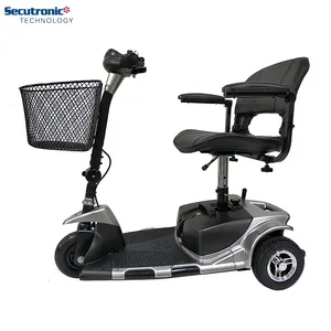 CE Três Rodas Easy Rider Dobrável Interior Cadeira de Rodas Scooter Elétrico Da Mobilidade para Deficientes