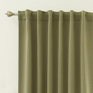 <span class=keywords><strong>Moderno</strong></span> más popular de color sólido de oliva de la habitación de los niños al por mayor cortinas de tela - Product Image 4