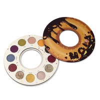 Magnetische Pallet Gepersonaliseerde Custom Ronde Chocolade Crème Oogschaduw Palet Verpakking Make Up Mixing Palet