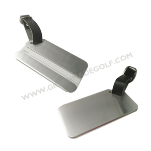 <span class=keywords><strong>Golf</strong></span> del sacchetto del metallo <span class=keywords><strong>tag</strong></span> bagagli <span class=keywords><strong>tag</strong></span> con carta di nome - Product Image 1