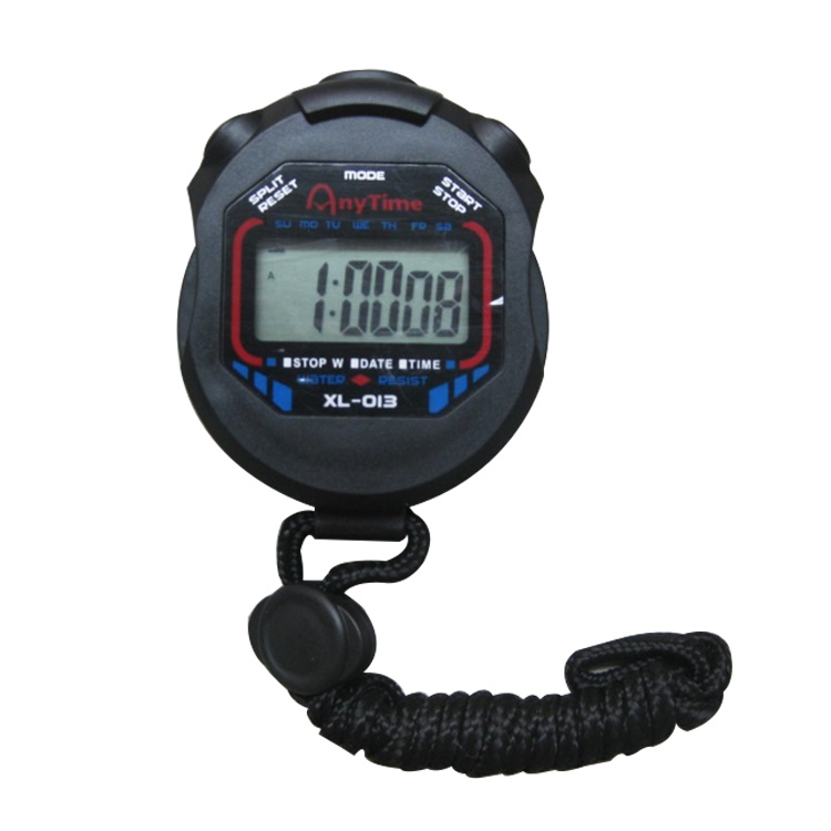 Mini Portable Sport Watch Count Timer Digital Stopwatch