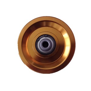 98mm profesional <span class=keywords><strong>gimnasio</strong></span> en <span class=keywords><strong>casa</strong></span> <span class=keywords><strong>polea</strong></span> peso de la pila de fitness de aleación de ruedas para la venta - Product Image 3