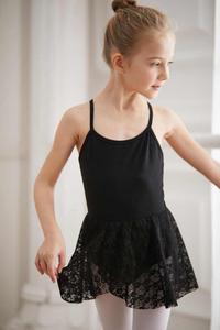 De algodón lindo negro camisola de encaje Leotardos de Ballet para bebé niño - Product Image 5