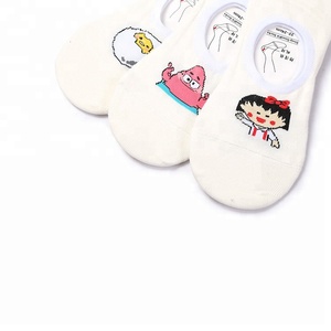 Été Japonais Personnage de Dessin Animé chaussettes Low Cut Femmes Blanc Chaussettes - Product Image 6
