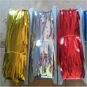 Metallic Tinsel Foil fringe curtain various Colour for photo fund the wedding decoration - Product Image 4