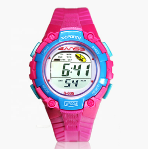 SANSE OEM 디자인 다채로운 어린이 디지털 방수 relojes 시계 만화 소년 소녀 시계 - Product Image 1