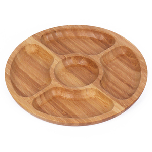 Thân Thiện Với Môi 100% Tre Tự Nhiên Snack Vòng Phục Vụ Khay - Product Image 1