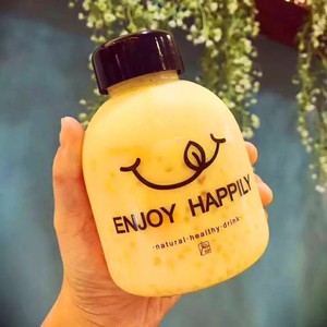 Unique 400ml plastic juice bottle plastic drinking bottle