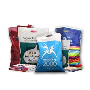 100% 生分解性ショッピングカスタムロゴ印刷小売<span class=keywords><strong>Ldpe</strong></span> HdpePEカラー包装ビニール袋 - Product Image 2