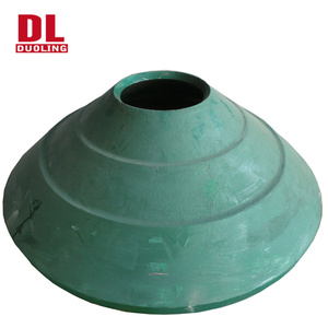 Symons 4 1/4 ft Máy Nghiền hình nón Bộ phận lót lớp phủ và bát lót lõm Vòng đúc chế biến loại - Product Image 4