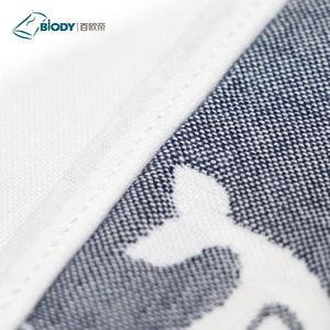 Fábrica al por mayor bonito diseño de algodón orgánico pañales manta de bebé - Product Image 3