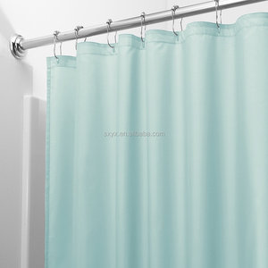 Alta calidad mildrew envío tela de poliéster impermeable baño ducha cortina de línea 72*72 pulgadas - Product Image 5