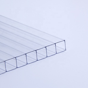 Màu Trong Suốt Multiwall <span class=keywords><strong>Hollow</strong></span> <span class=keywords><strong>Polycarbonate</strong></span> Tấm Lợp - Product Image 3