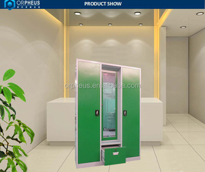 <span class=keywords><strong>Venta</strong></span> caliente 3 puerta dormitorio muebles para el hogar grande de acero almirah <span class=keywords><strong>en</strong></span> Dubai con espejo - Product Image 2